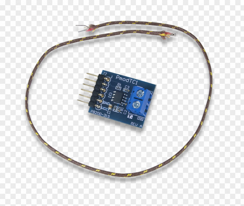 Oven Temperature Conversion Electronic Component Thermocouple Pmod Interface Microcontroller Electronics PNG