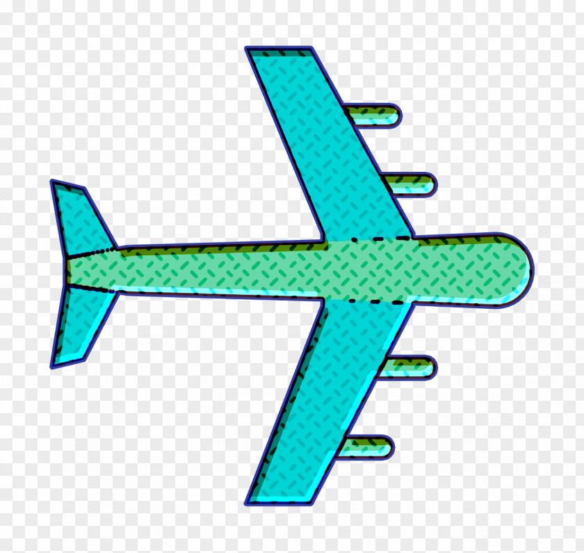 Plane Icon Airplane Summertime PNG