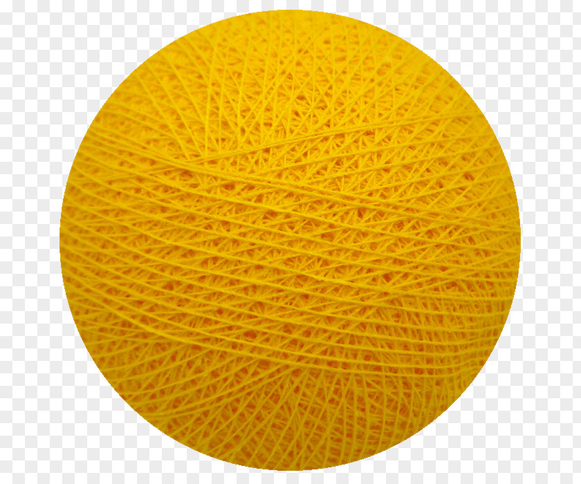 Salmon Croquettes Yellow Yarn Textile Wool Ball PNG