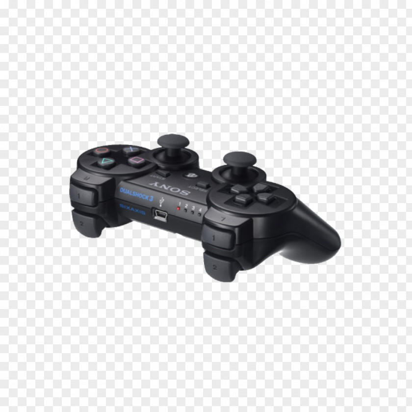 Sony PlayStation 3 Sixaxis Black 2 DualShock PNG