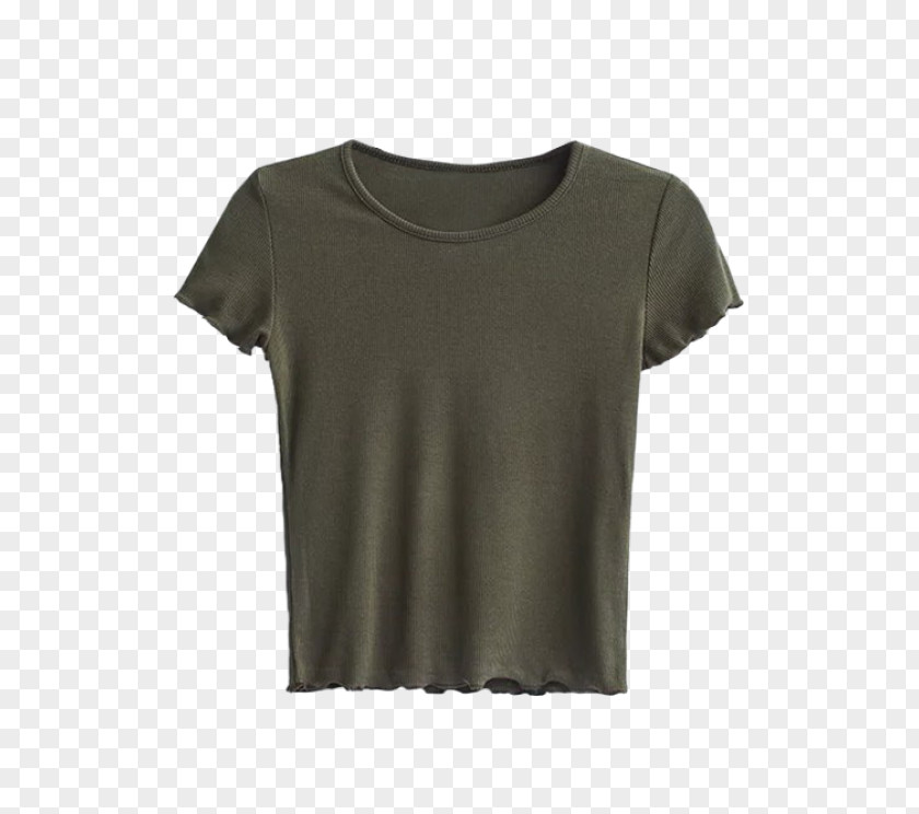 Women Army Green Backpack Men's Polyester Mix React Running T-shirt Longsleeve Clothing PNG
