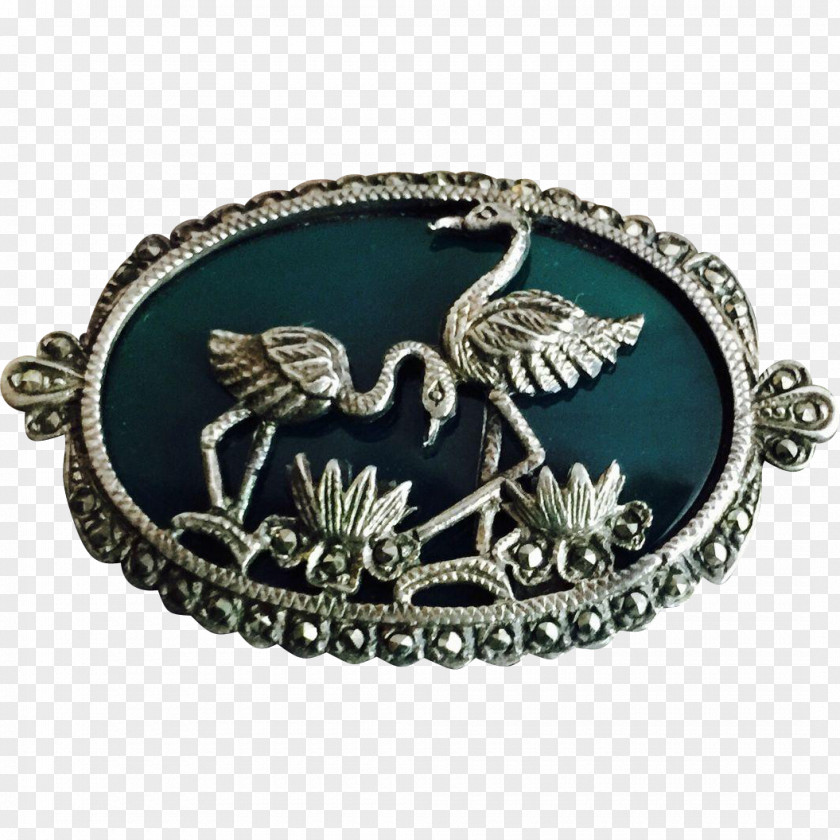 Brooch Jewellery Silver Chrysoprase Clothing Accessories PNG