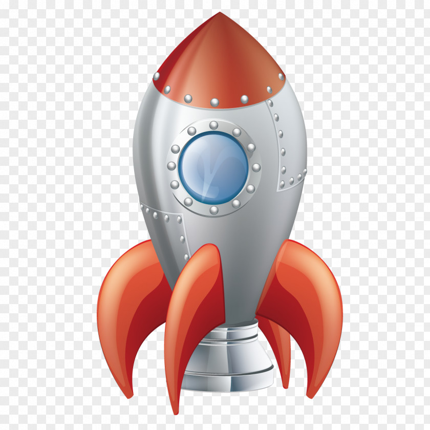 Cartoon Rocket Flight Outer Space Clip Art PNG