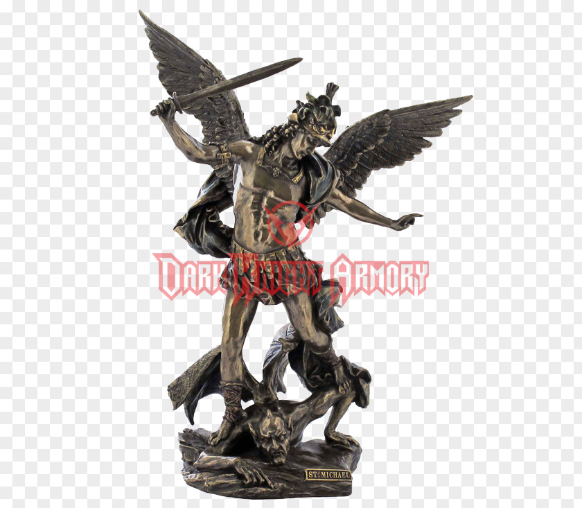 Demon Michael Lucifer Gabriel Sculpture Statue PNG