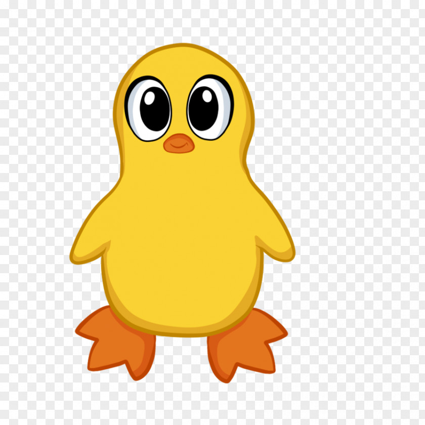 Duck Little Yellow Project Penguin Rubber PNG