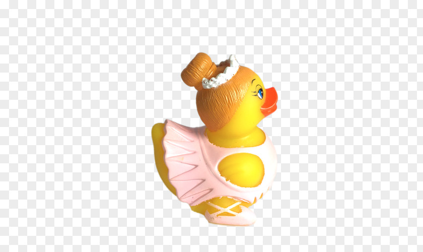 Duck Rubber Ballet Dancer PNG