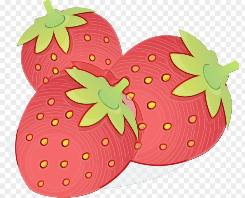 Fruit Plant Strawberry Cartoon PNG