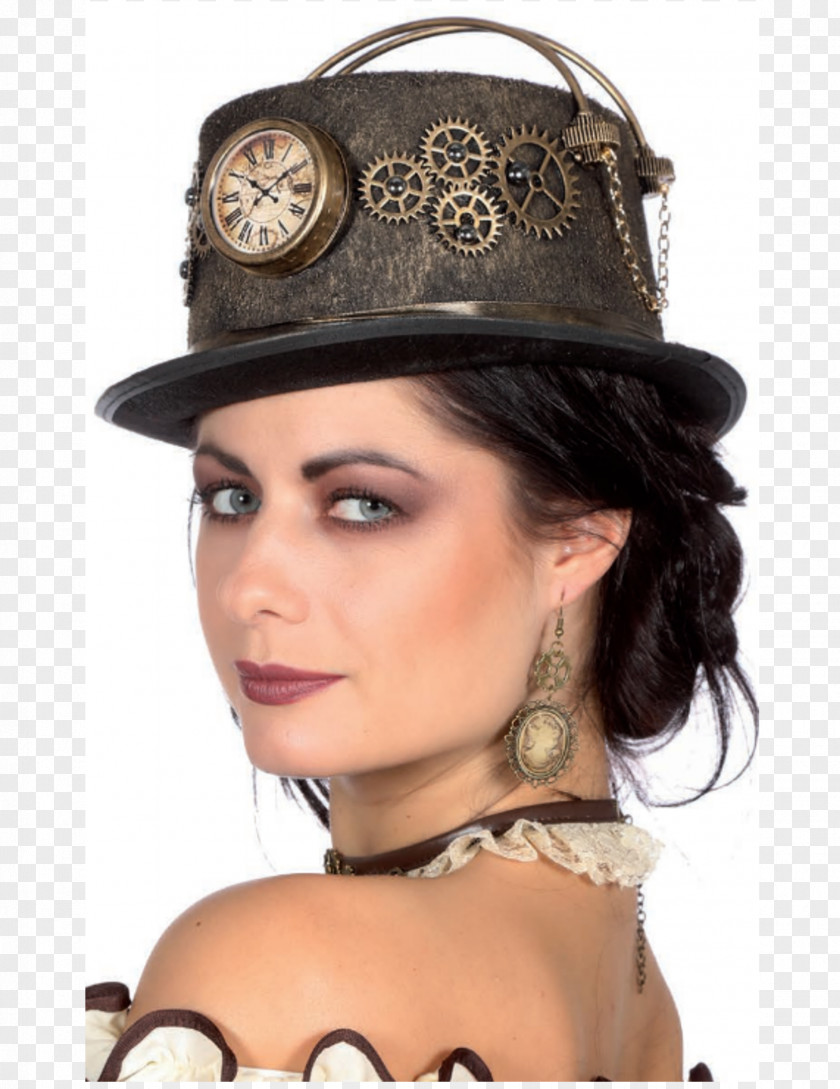 Hat Top Steampunk Disguise Adult PNG
