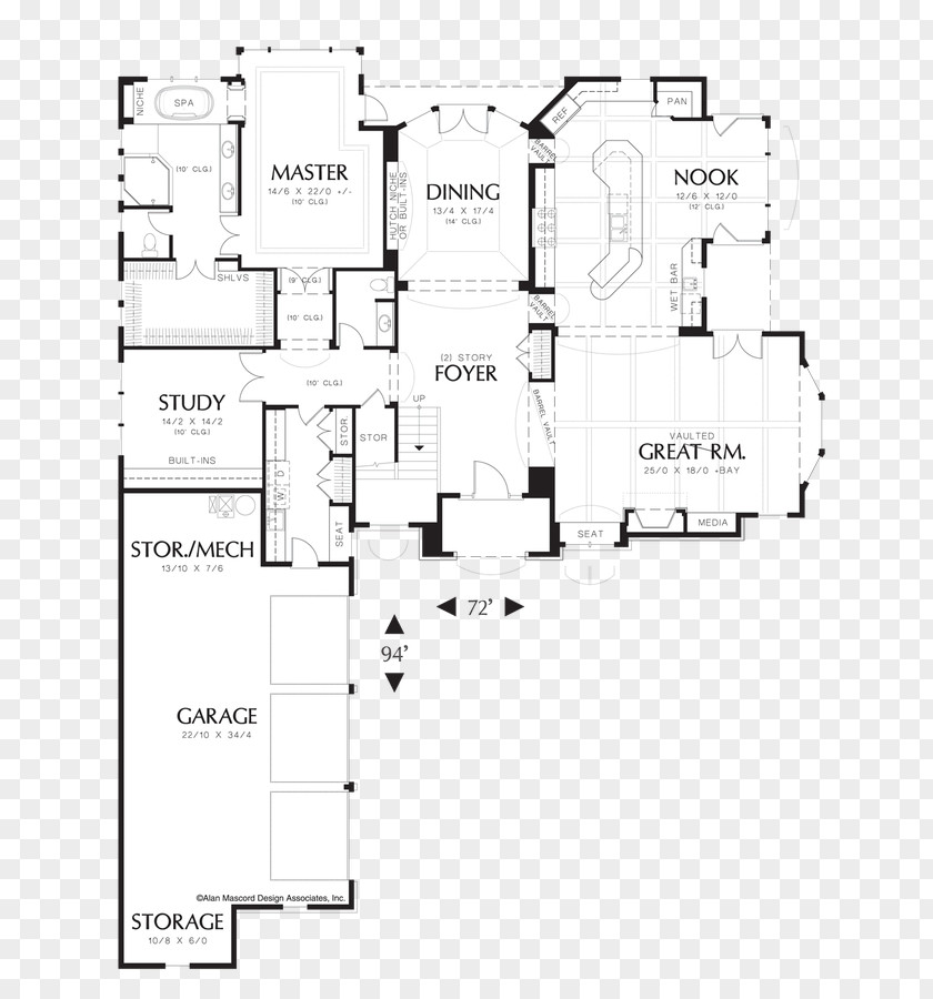 Kitchen Room Floor Plan Design Great Architecture PNG