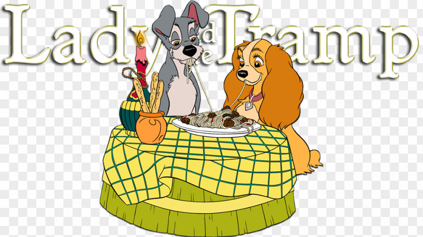 Lady Tramp Video Art Clip PNG