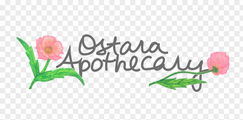 Apothecary Cut Flowers Logo Plant PNG