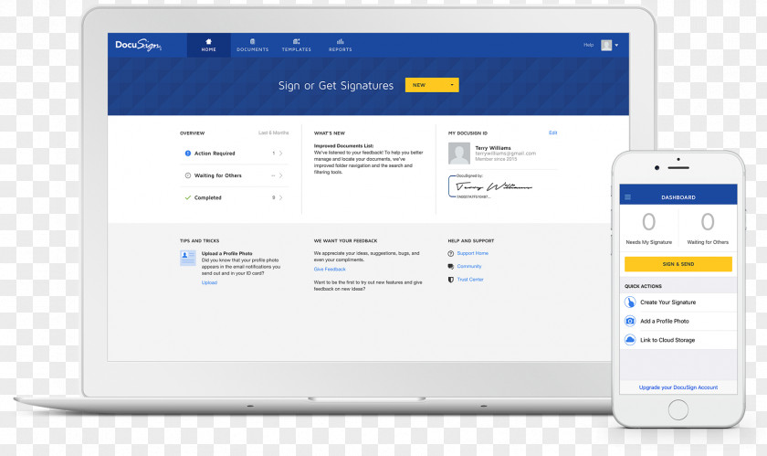 Business DocuSign Electronic Signature Digital Information PNG