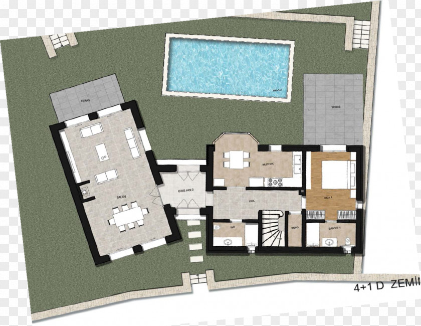 Izmir Jardin Eden Çeşme Floor Plan Project Kế Hoạch PNG