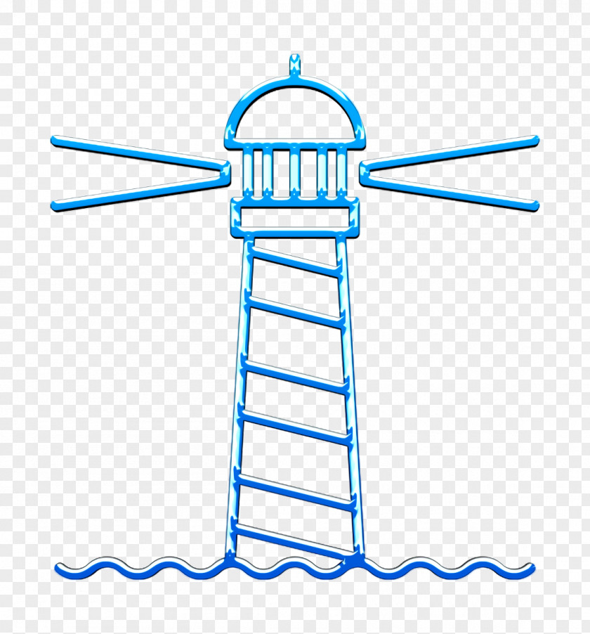 Lighthouse On Icon Travelling Help PNG