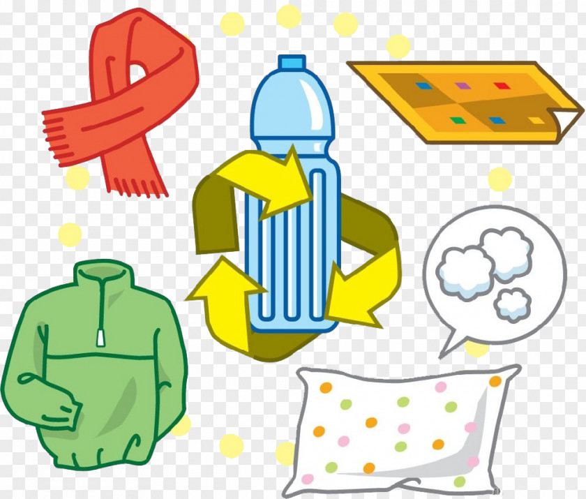 Recycling Waste Illustration PNG