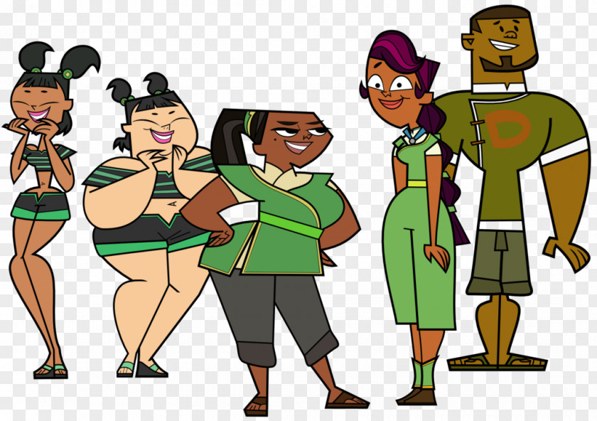 Sierra Total Drama Action Leshawna Earthbending Character Digital Art PNG