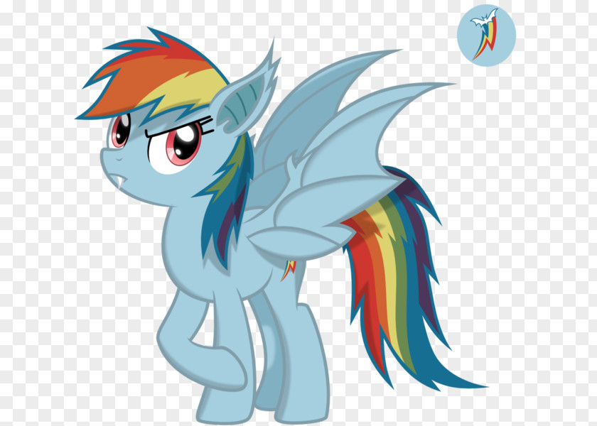 Vampire Rainbow Dash My Little Pony PNG