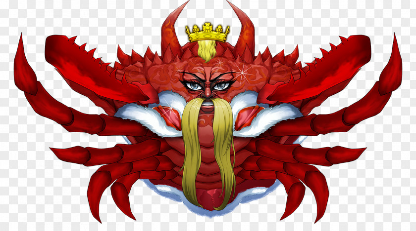 Crab King Onigiri CyberStep Arthur PNG