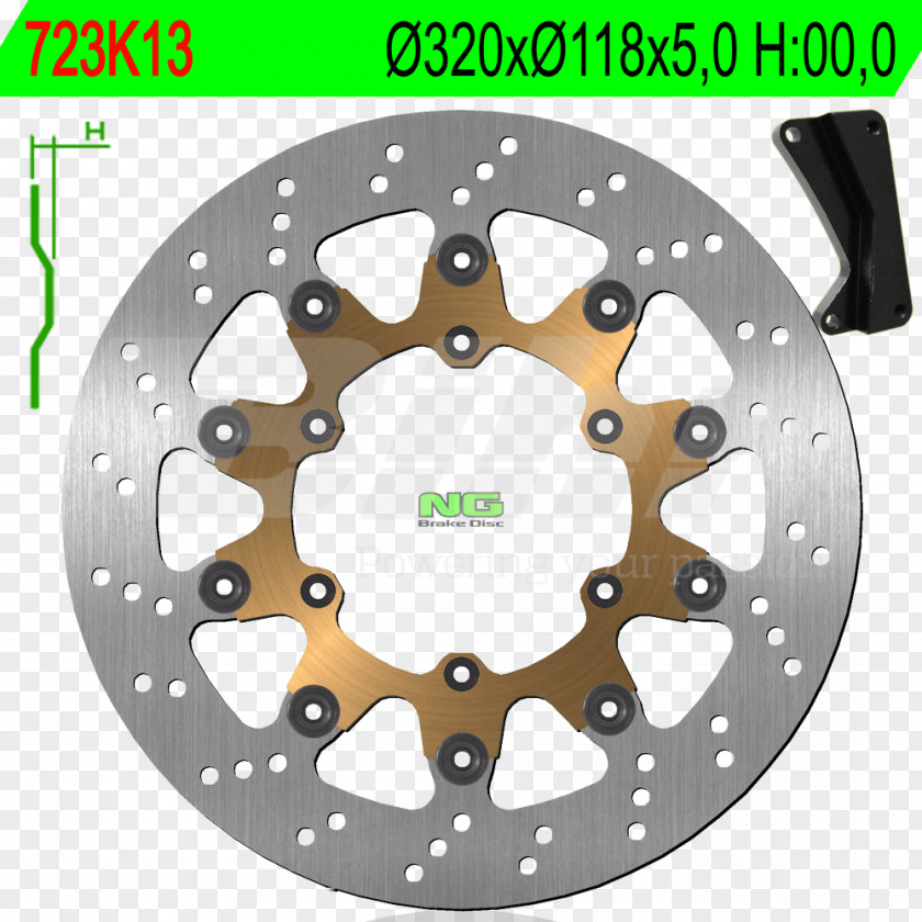 Disco De Freno Disc Brake Motorcycle Honda CB650 Suzuki DR-Z400 PNG