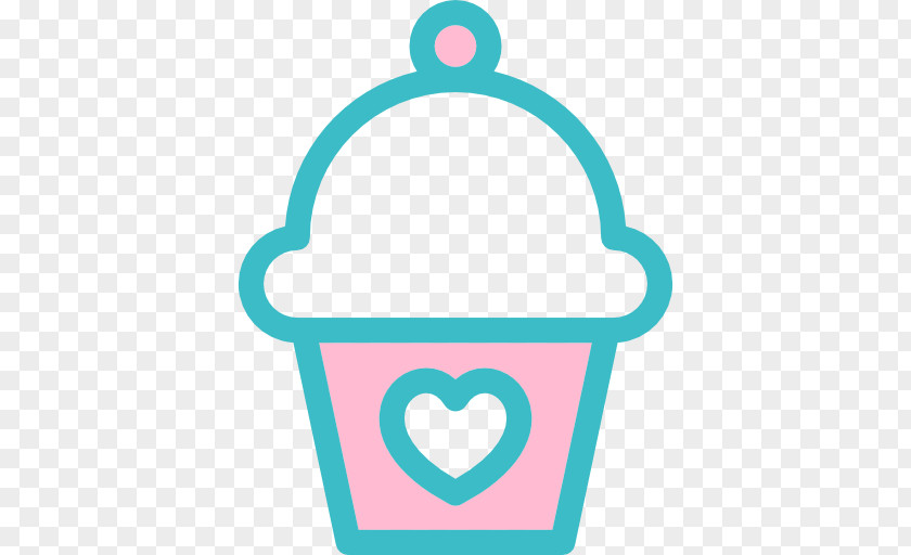 Ice Cream Heart Cake Icon PNG