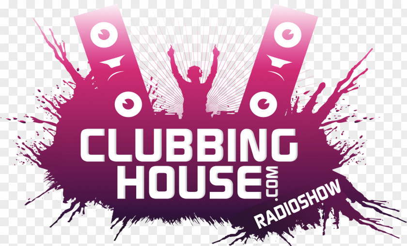 Logo Electro House Techno Music PNG house music, clubhouse signs clipart PNG