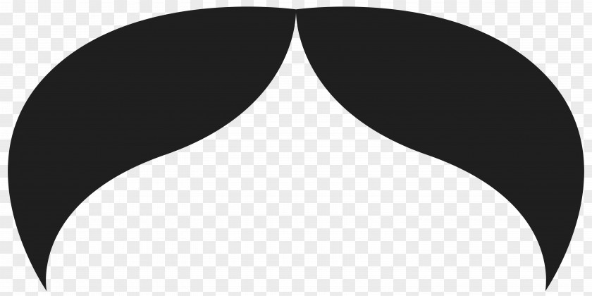 Movember Stache Droopy Clipart Image Black And White Pattern PNG