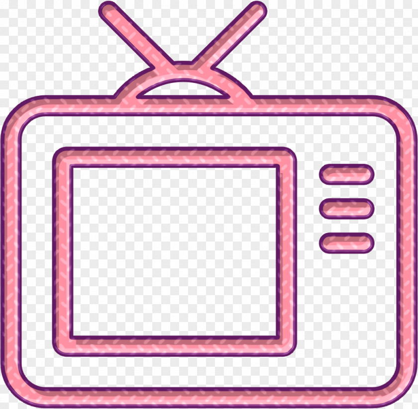 Tv Icon For Your Interface Television PNG