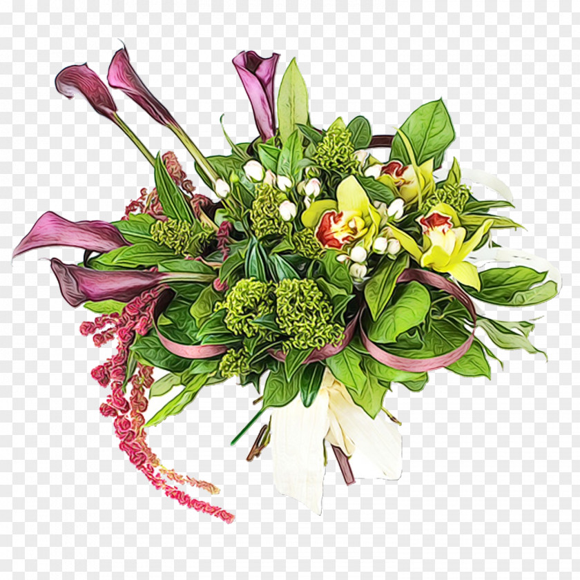 Anthurium Pink Floral Design PNG