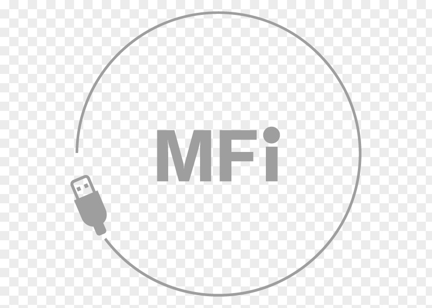 Apple MFi Program Lightning Logo Battery Charger PNG
