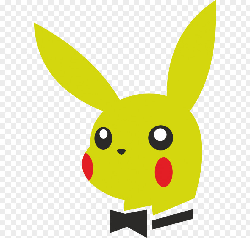Pikachu Rabbit Drawing Image Design PNG