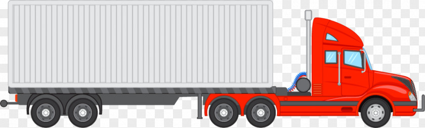 Truck Car Vector Material Cargo Commercial Vehicle PNG