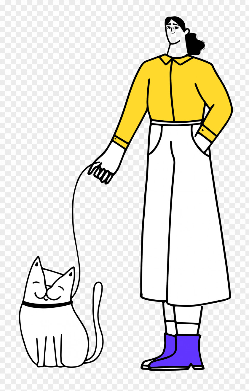 Walking The Cat PNG