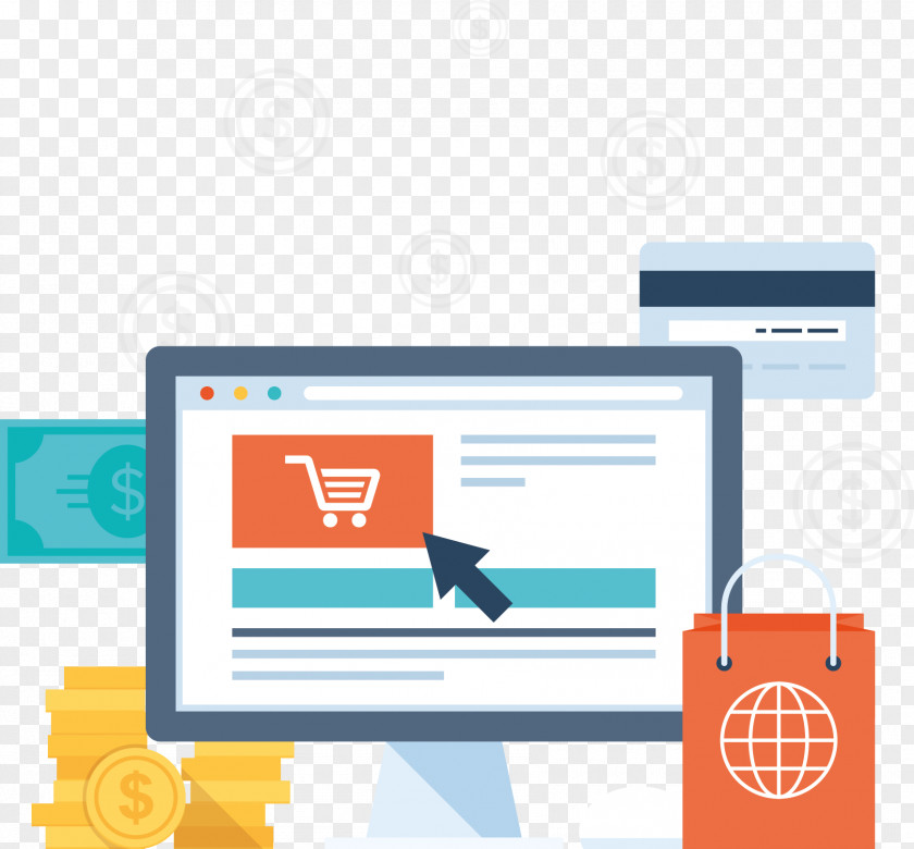 Web Design Development E-commerce Shopping Cart Software Website PNG
