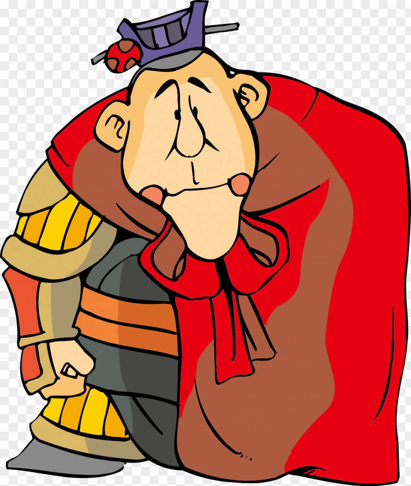 Ancient Warrior Cartoon Clip Art PNG