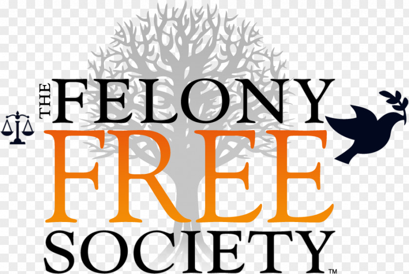 High Grade Trademark The Felony Free Society Logo Prison Crime PNG