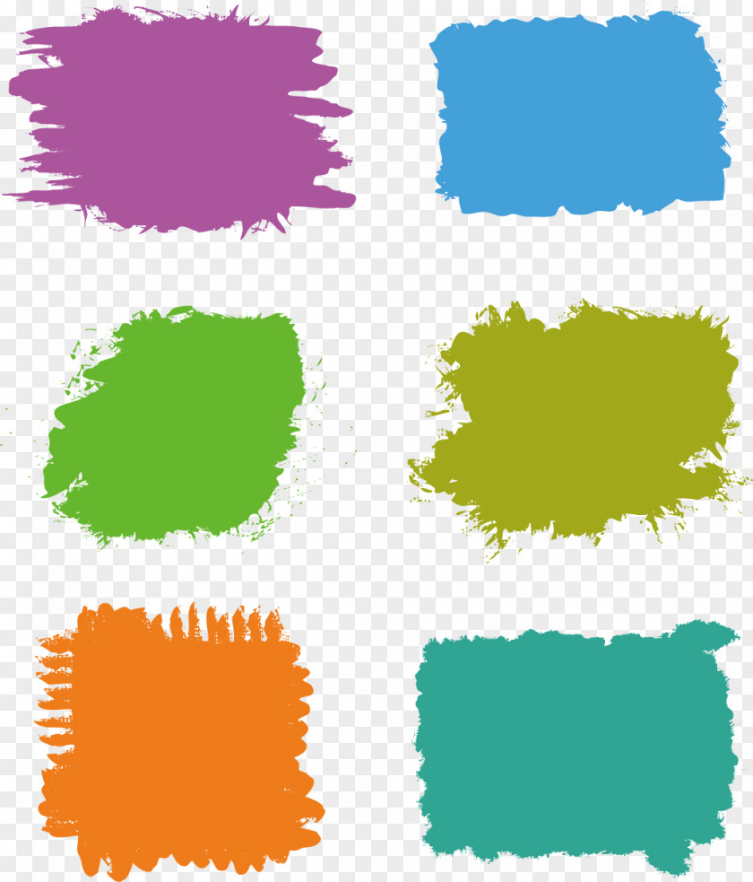 Multicolor Painting Brushes Color Brush PNG