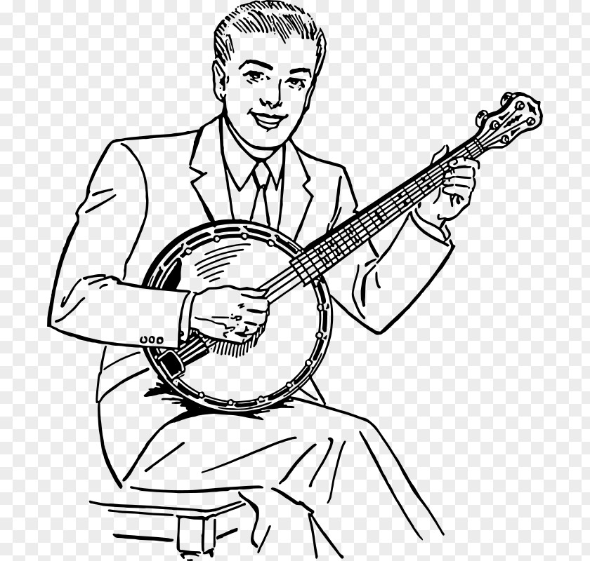 Musical Instruments Banjo Mandolin Bluegrass Humour PNG