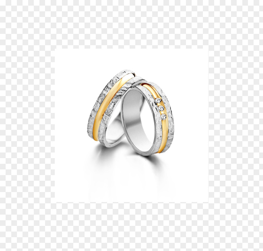 Ring Wedding Gold Silver Diamond PNG