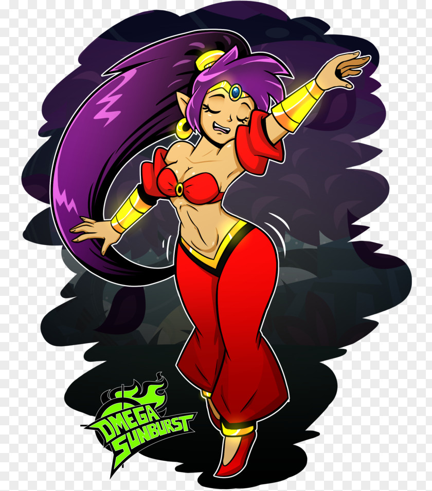 Shantae And The Pirate's Curse Shantae: Half-Genie Hero Fan Art Dance PNG