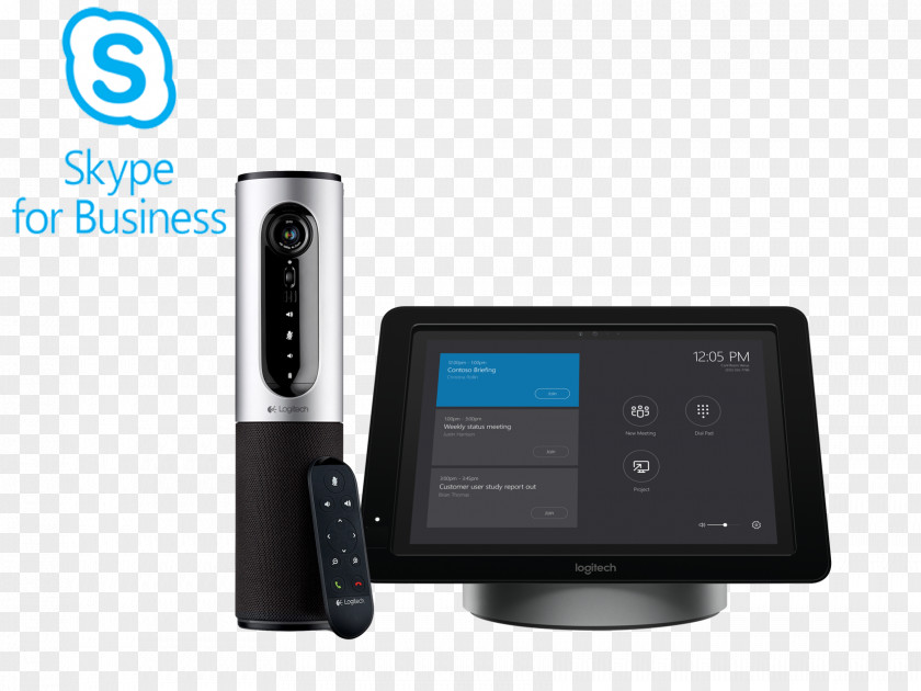 Webcam Logitech Headset Skype For Business Loudspeaker PNG