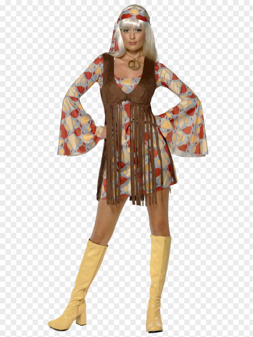 Dress 1960s Costume Party Clothing PNG
