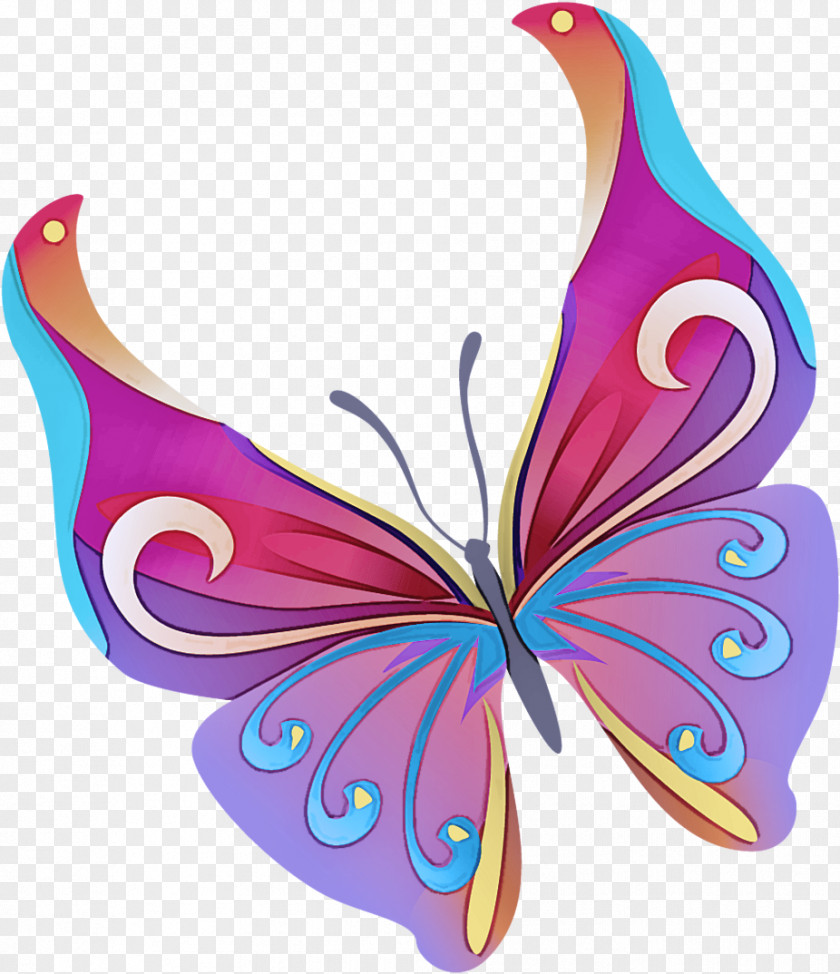 Fictional Character Magenta Butterfly Insect Moths And Butterflies Wing Pink PNG