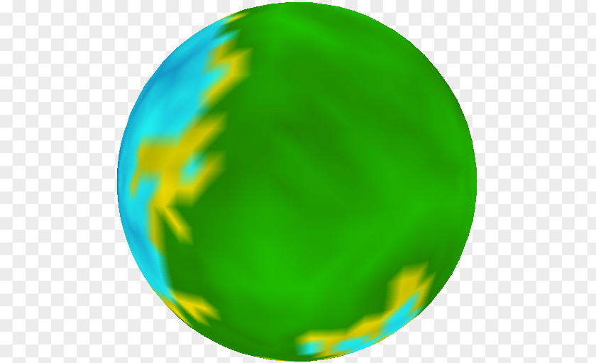 Globe Sphere Green PNG