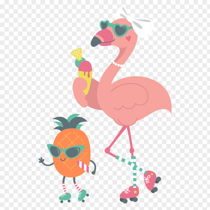 Ostrich Flamingos Common Bird Clip Art PNG