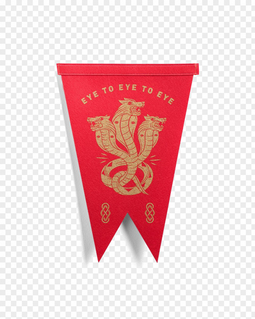 Emblem Banner Red Sale PNG