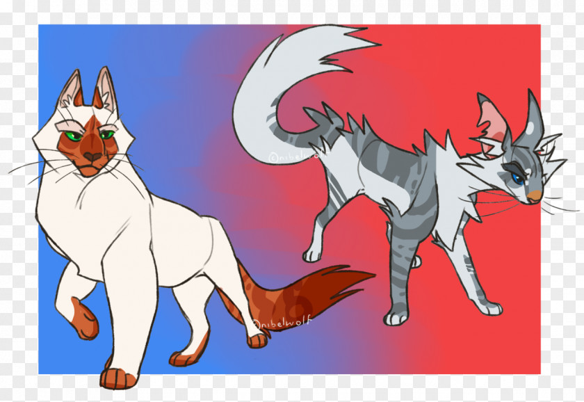 Firestar Bluestars Prophecy Cat Horse Dog Illustration Mammal PNG