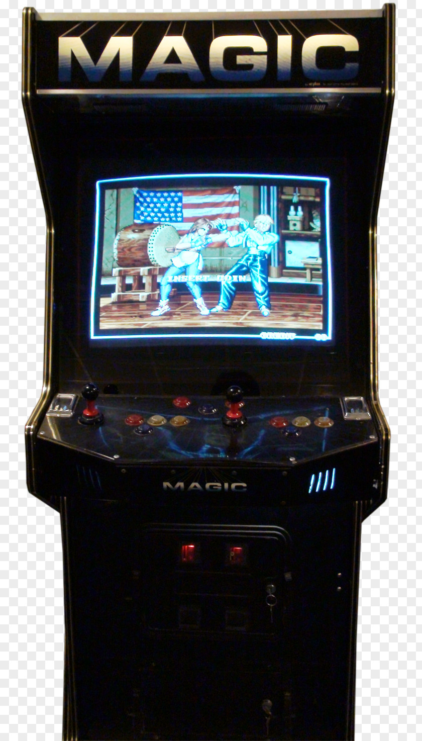 Flippers Art Of Fighting 2 Arcade Game Cabinet Neo Geo PNG