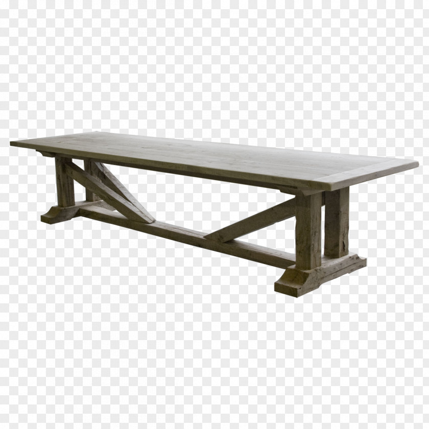 Table Trestle Furniture Dining Room Bench PNG