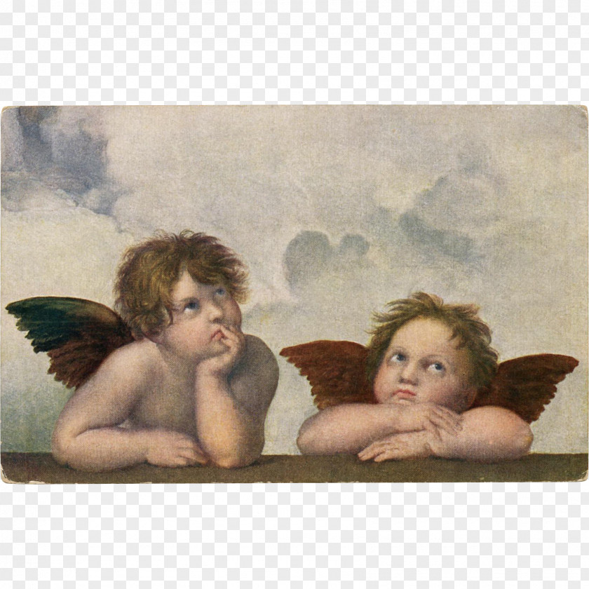 Cupid Sistine Madonna Raphael Jigsaw Puzzles Cherub Angel PNG