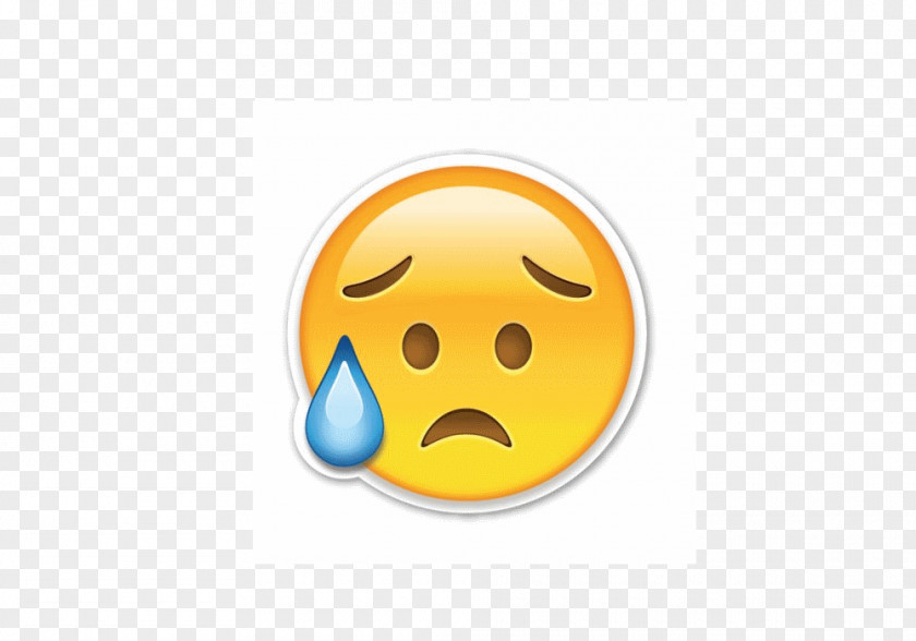 Emoji Sadness Emoticon Smiley Sticker PNG